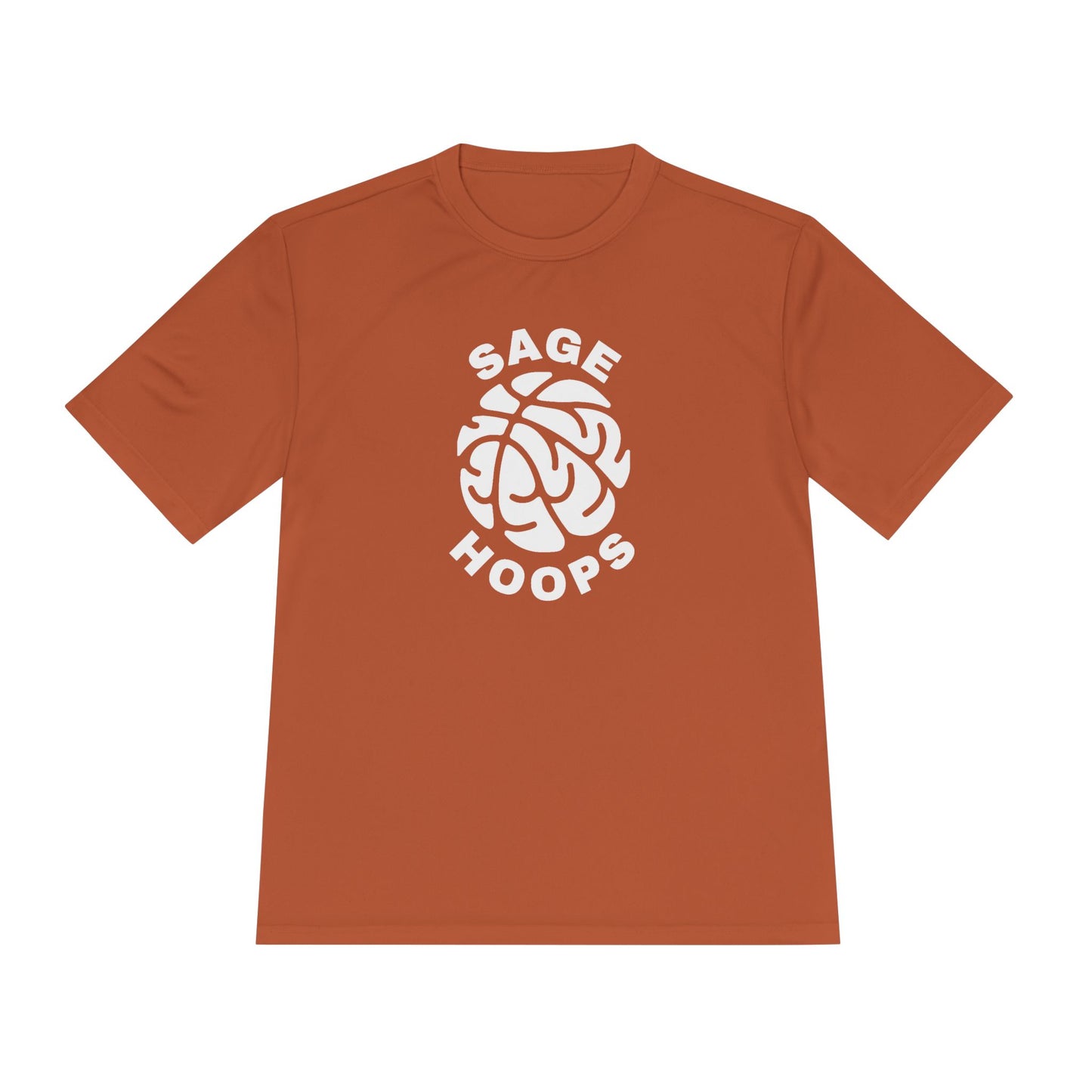 Sage Hoops Official Logo Moisture Wicking Tee