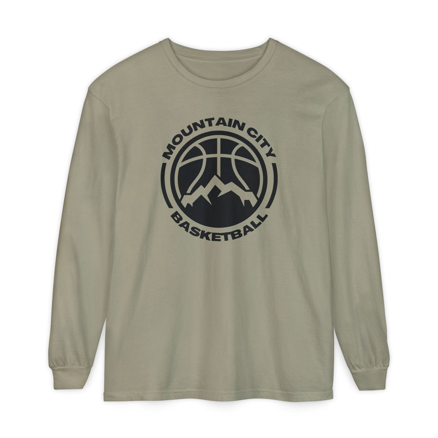 Mtn City Garment-dyed Long Sleeve T-Shirt