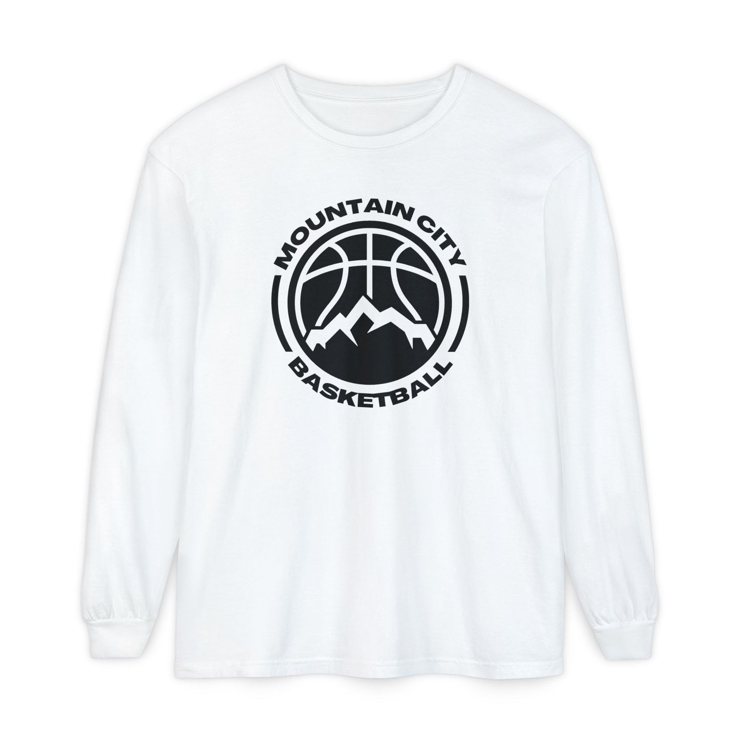 Mtn City Garment-dyed Long Sleeve T-Shirt