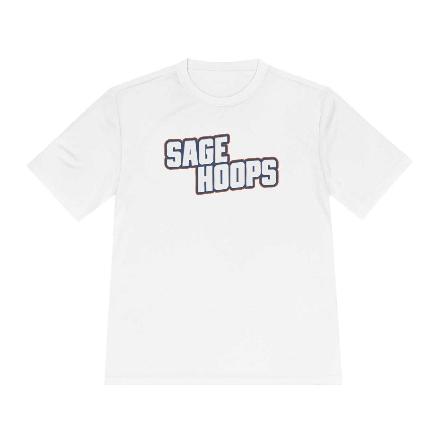 "Sage Hoops" Moisture Wicking Tee