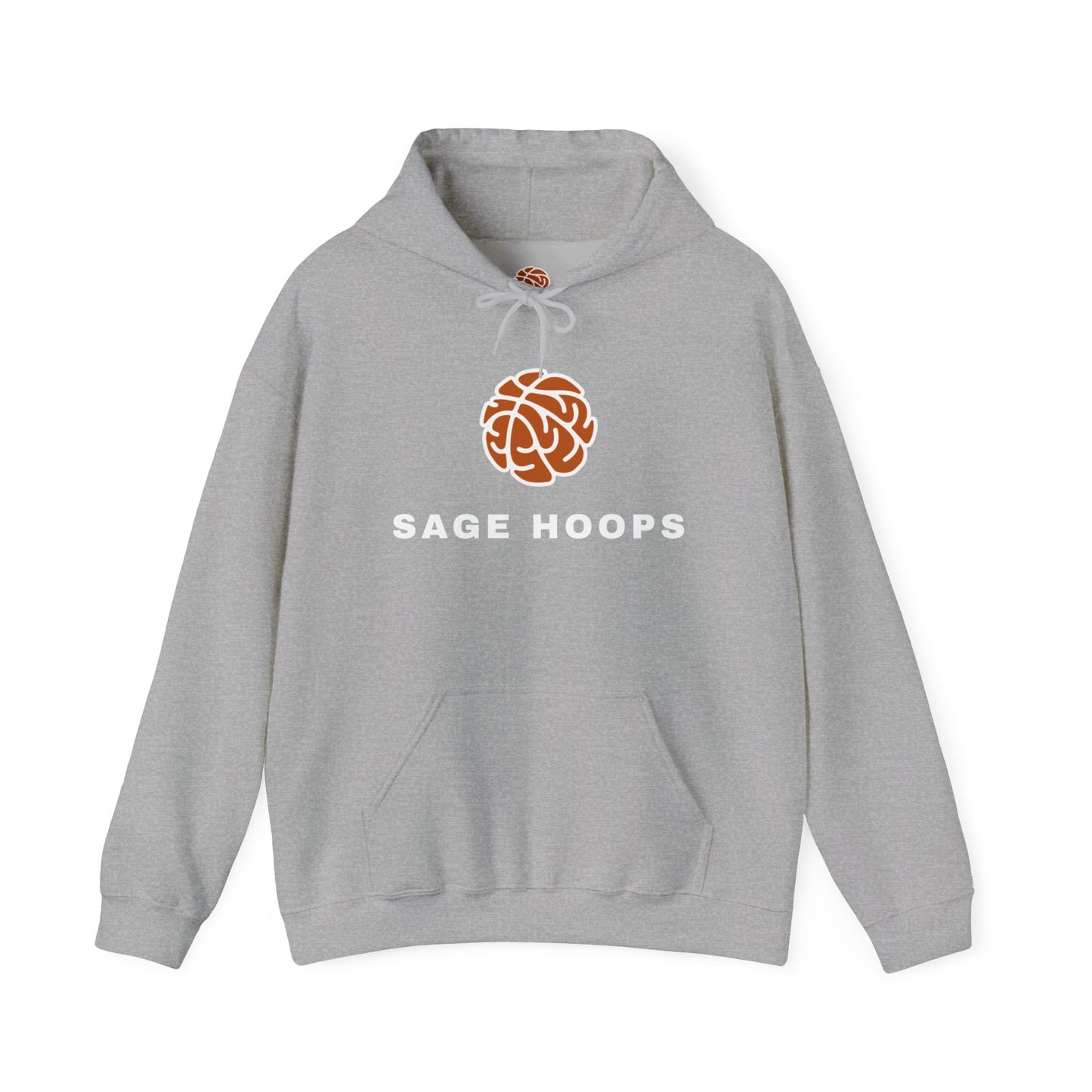 Sage Hoops Heavy Blend Hoodie