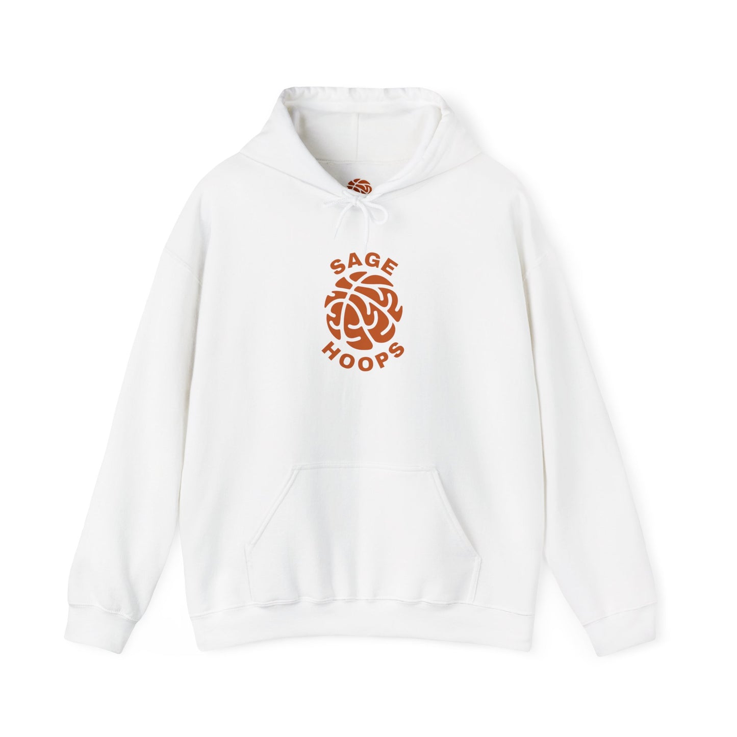 Sage Hoops Official Logo Heavy Blend Hoodie