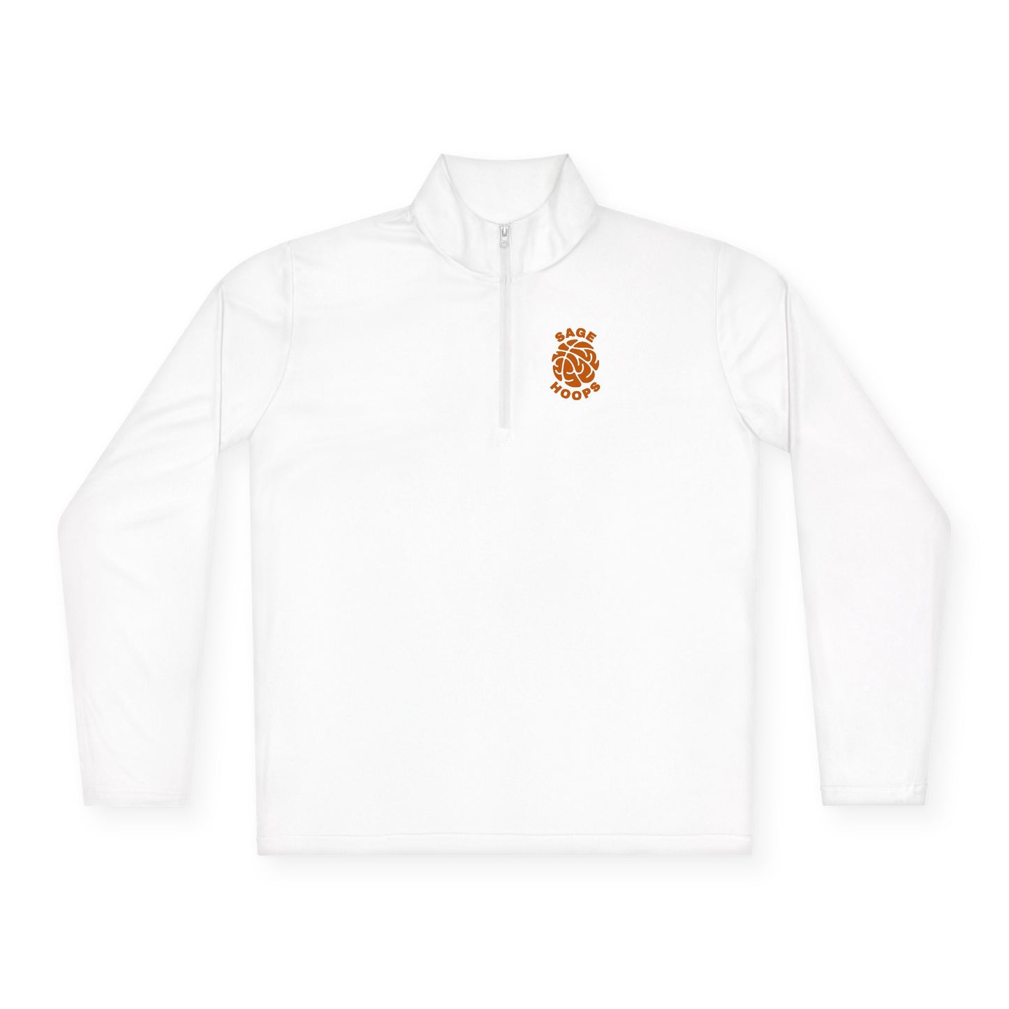 Sage Hoops Official Logo Quarter-Zip Pullover