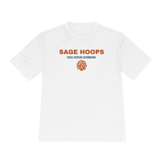 Sage Hoops 3D Moisture Wicking Tee