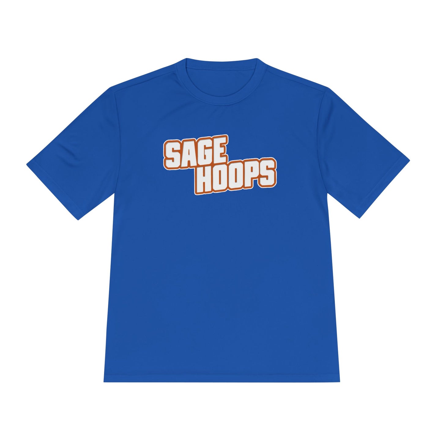 "Sage Hoops" Moisture Wicking Tee