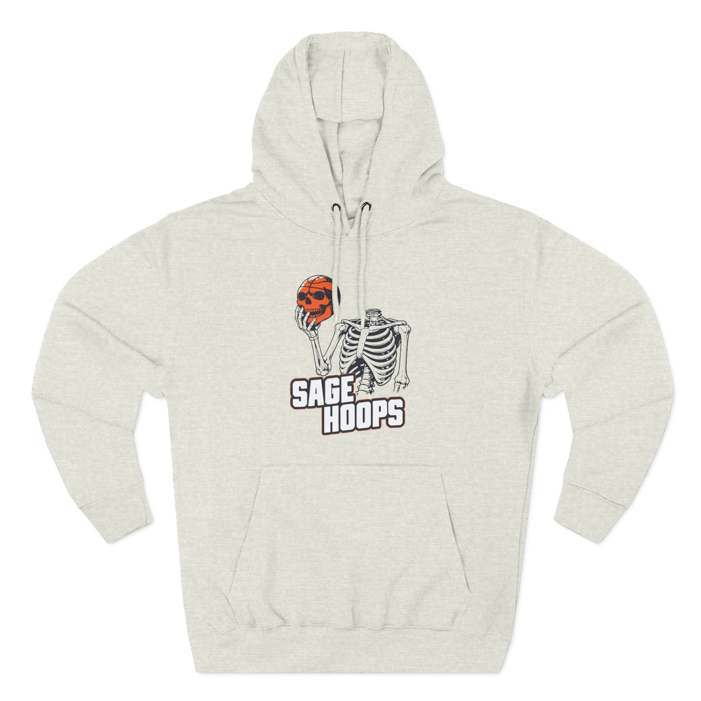 Sage Hoops Moisture Wicking Skeleton Fleece Hoodie