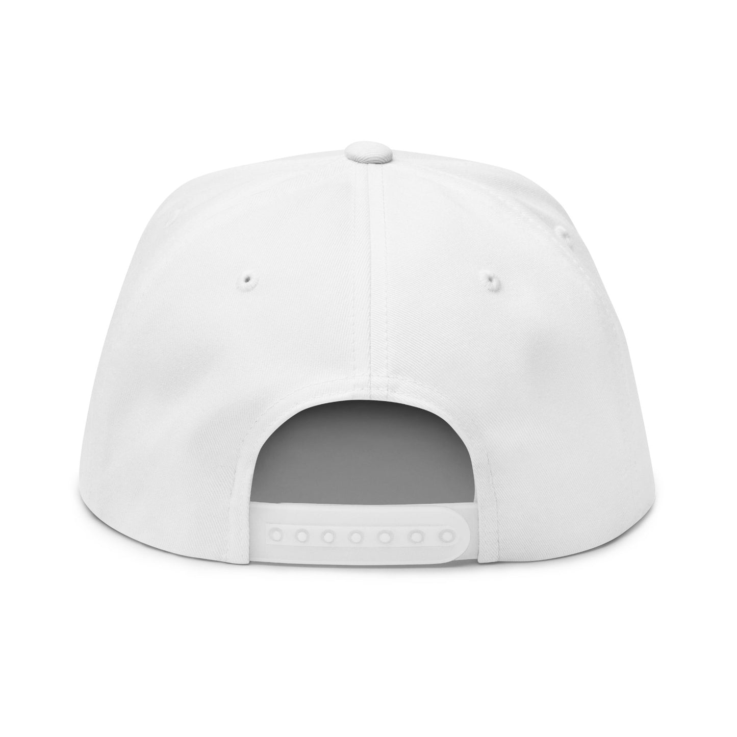 Rising Wolves Snapback Hat (White)