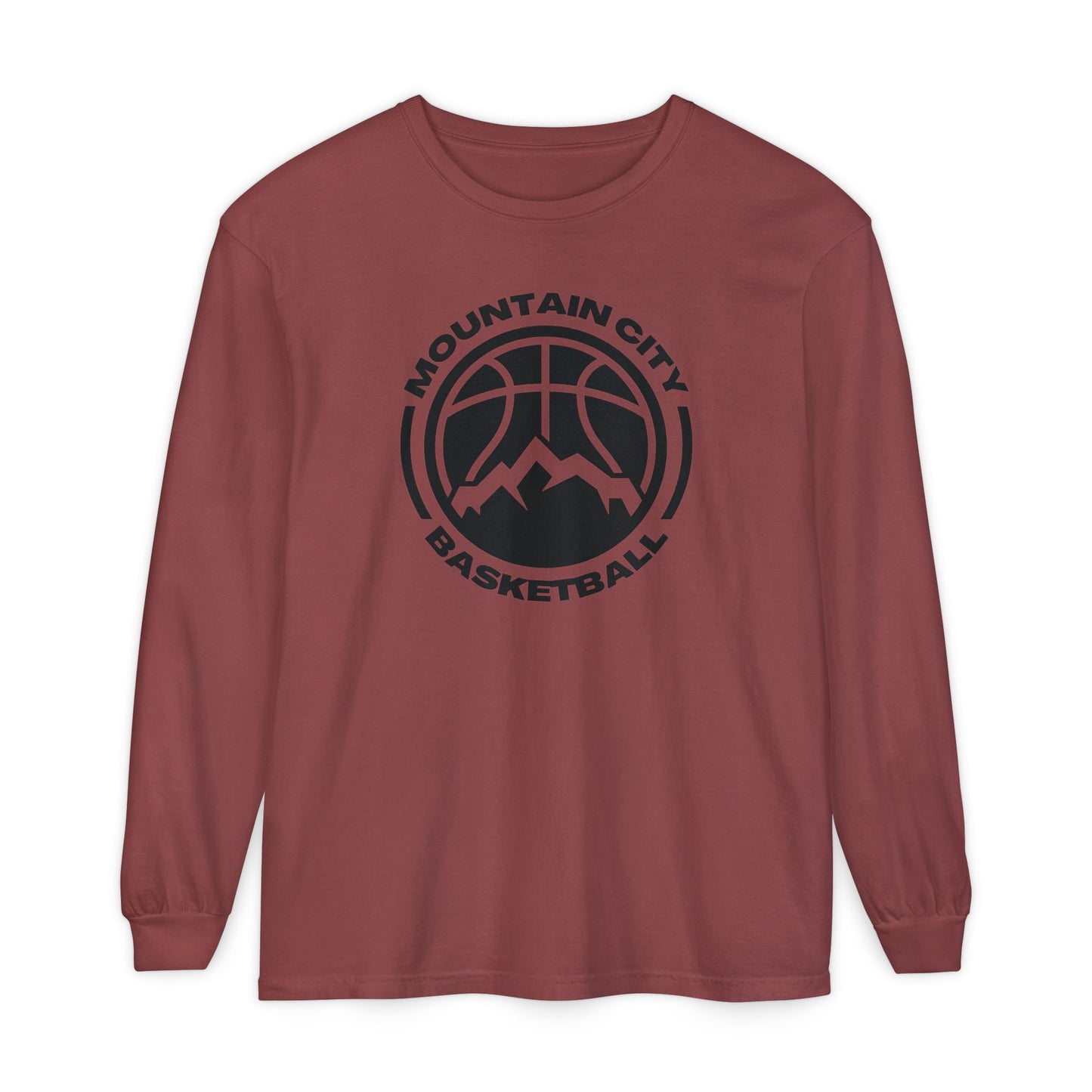 Mtn City Garment-dyed Long Sleeve T-Shirt