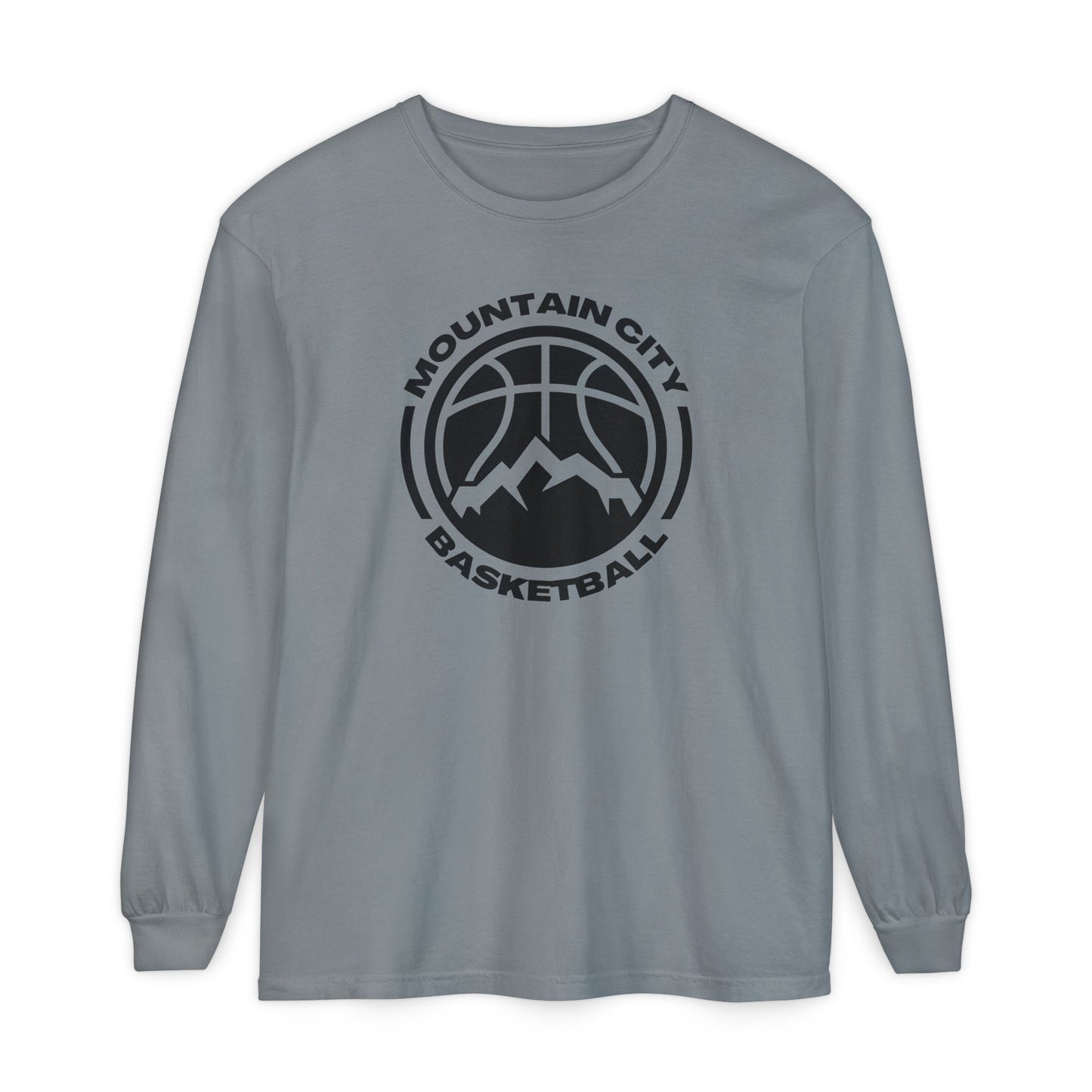 Mtn City Garment-dyed Long Sleeve T-Shirt