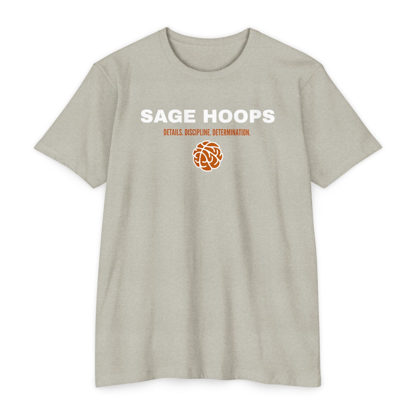 Sage Hoops 3D Tee
