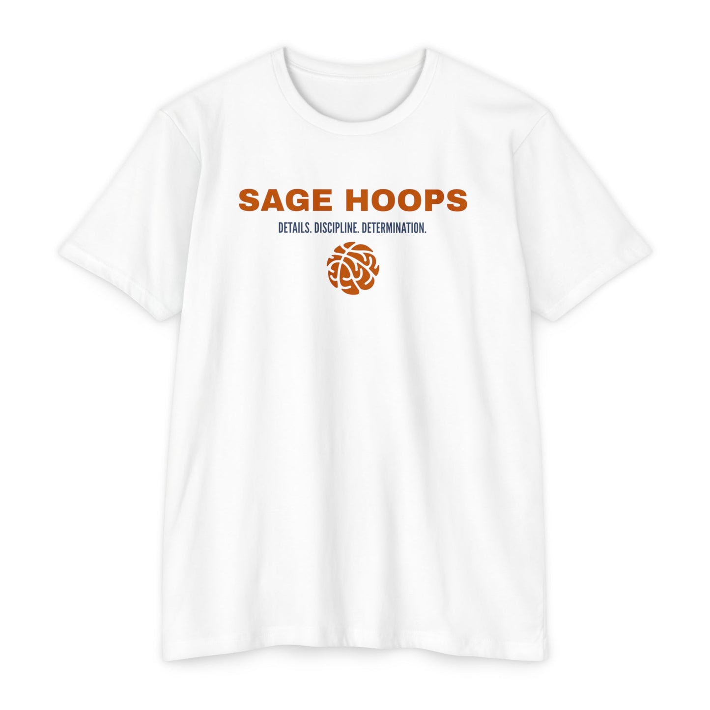 Sage Hoops 3D Tee