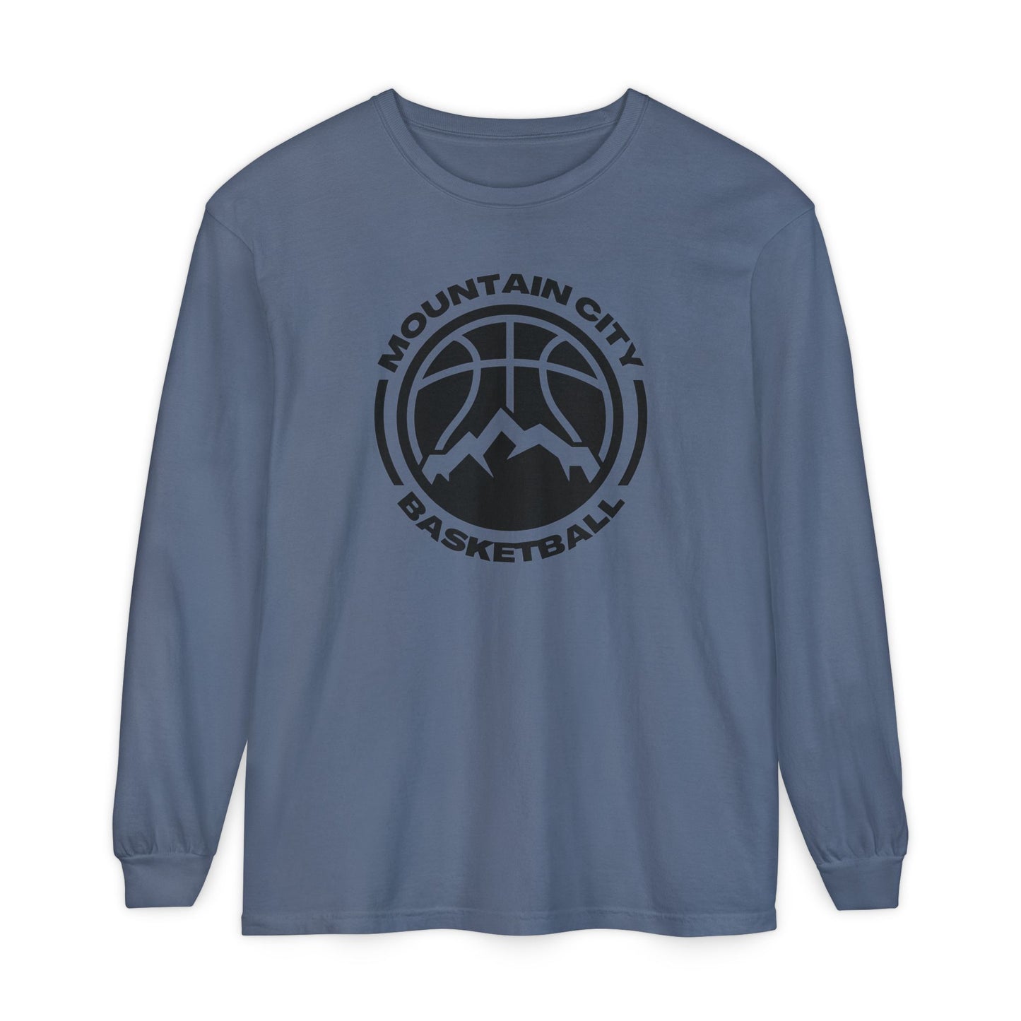 Mtn City Garment-dyed Long Sleeve T-Shirt
