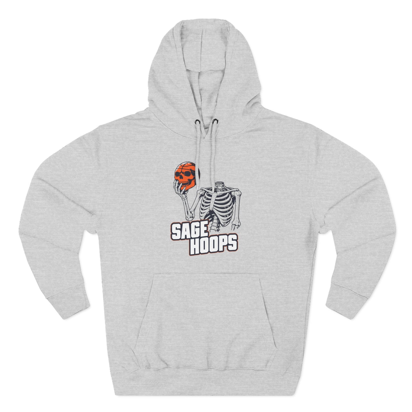 Sage Hoops Moisture Wicking Skeleton Fleece Hoodie
